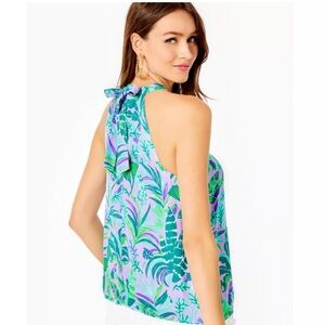 *NWT Lilly Pulitzer Rori Halter Top On the Chase
NWT Size Small